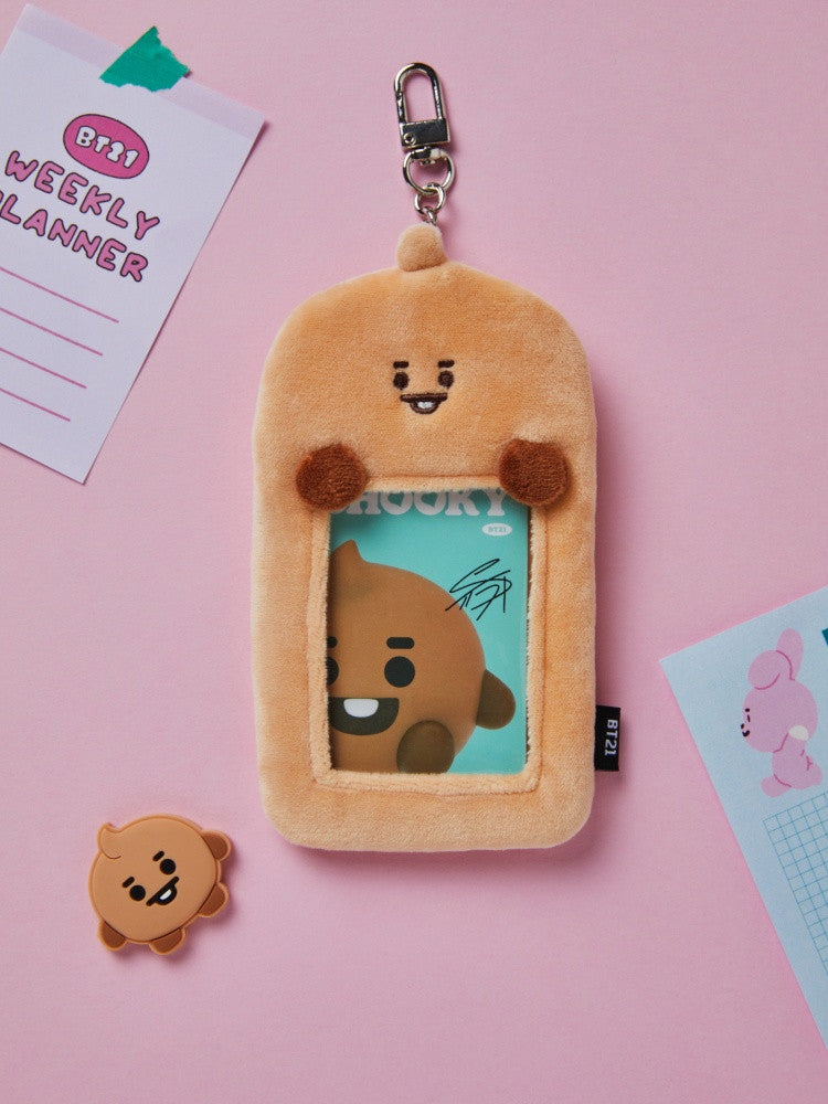 Line Friends] BT21 SHOOKY BABY Study With Me Photo Card Holder Key Ri –  Kpopstore India