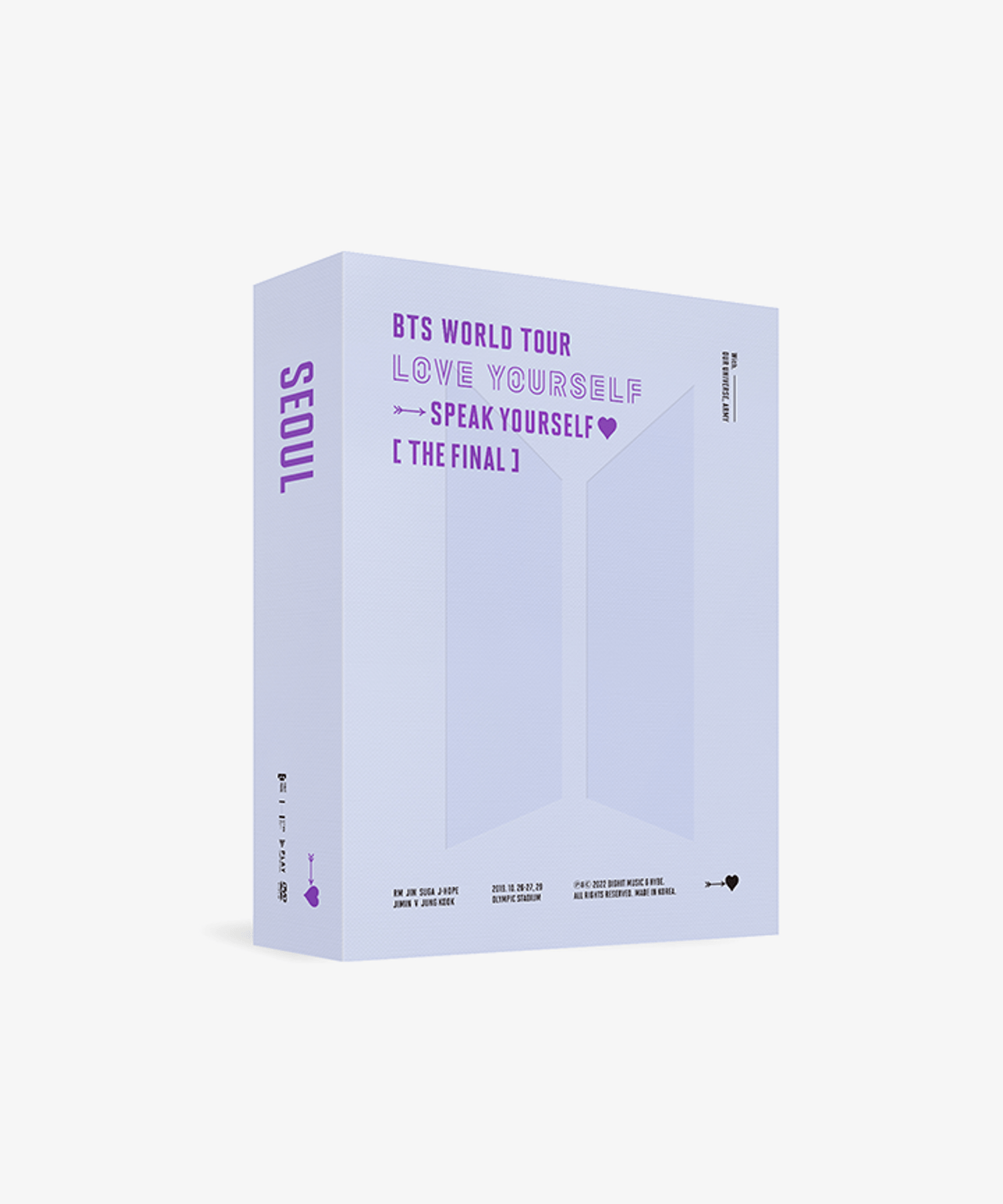 BTS DVD LOVE YOURSELF - ミュージック